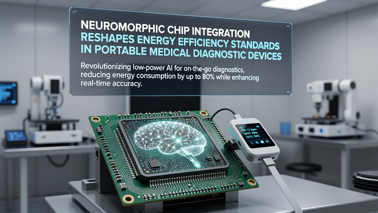 Integration examples showing neuromorphic processors in handheld medical scanners