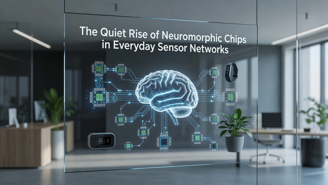 Sensor network deployment using neuromorphic processors in an urban environment